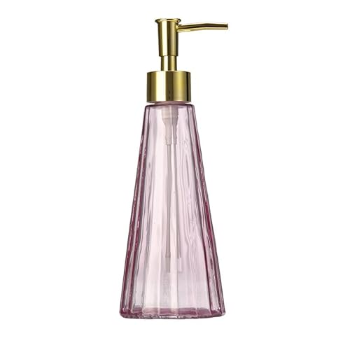 320ml Glas Seifenspender,Rosa Pumpe Flüssigkeit Shampoo Lotion Spender Flasche, Hand- und Spülmittelspender für Bad,Küche,Arbeitsplatte,Waschküche 320ml Glas Seifenspender,Rosa Pumpe Flüssigkeit Shampoo Lotion Spender Flasche, Hand- und Spülmittelspender für Bad,Küche,Arbeitsplatte,Waschküche von YOUNGBAO