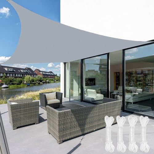 YOUNTHYE Sonnensegel, 3 m x 3 m, 420D Oxford-Stoff, quadratisch, Sonnenschutz, Vordach mit kostenlosem Seil, 95 % UV-Schutz, wasserdicht, für Garten, Hof, Terrasse, Party, Rasen YOUNTHYE Sonnensegel, 3 m x 3 m, 420D Oxford-Stoff, quadratisch, Sonnenschutz, Vordach mit kostenlosem Seil, 95 % UV-Schutz, wasserdicht, für Garten, Hof, Terrasse, Party, Rasen von YOUNTHYE
