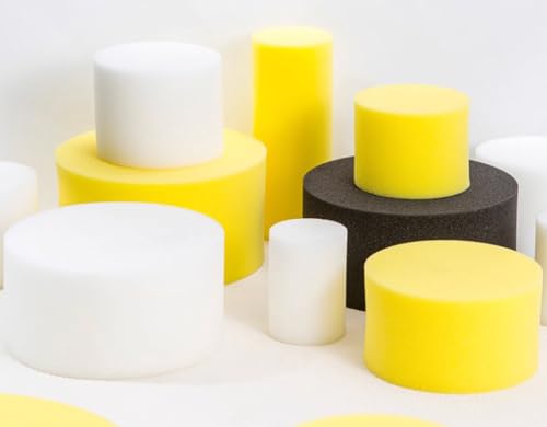 YOUROU Polsterschaum, unregelmäßige Form, individuelle Größe, 40D hochdichter Schaumstoff für zottelige Sofa-Unterstützung, Sofa, Couch, Sitzkissen, Ersatz, Bastelschwamm von YOUROU
