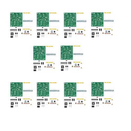 10PCS NE555 pulse generator multi-channel waveform generator module sine triangle square wave DIY kit (DIY parts) von YOURRYONG