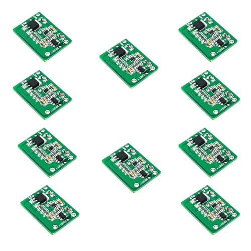 10PCS TTP223 touch button module self-locking jog capacitive touch switch sensor (10PCS green 12V) von YOURRYONG
