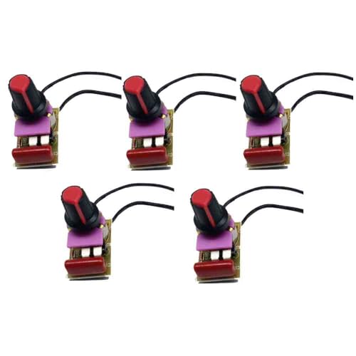 5PCS AC 220V PWM motor speed controller 100W fan speed regulation LED dimmer switch module (Finished product) von YOURRYONG