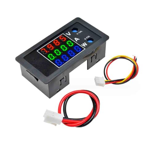 DC0-100V 10A DC voltage and current meter digital display dual display 4-bit power meter (red green blue) von YOURRYONG