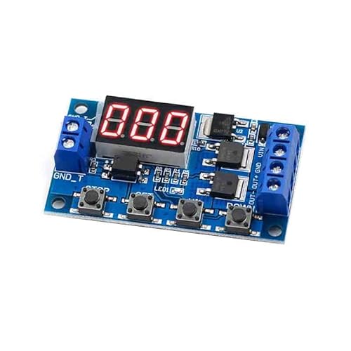 DC5V-36V 12V 24V Dual MOS Digital Delay Relay Trigger Cycle Timer Delay Switch Module (Without shell) von YOURRYONG