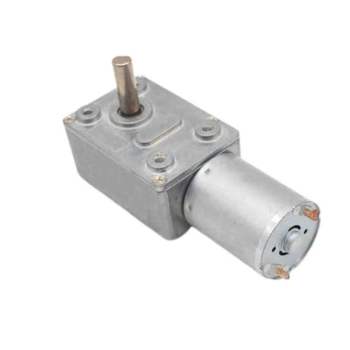 JGY-370 4632-370 Worm gear reducer motor with self-locking DC 6V 12V 24V solid shaft motor (18rpm,12V) von YOURRYONG