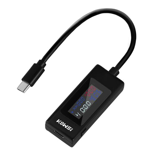 KWS-065C Type-c tester USB charger detect DC voltage current capacity power (black) von YOURRYONG