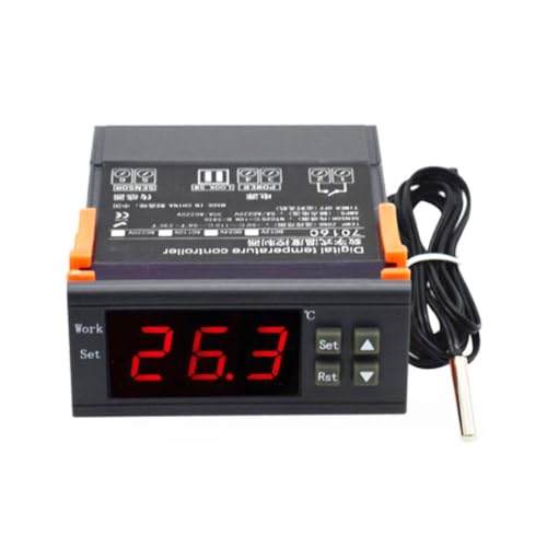 WH7016C Digital Display Temperature Controller Insulation Box Temperature Control Switch (12V) von YOURRYONG