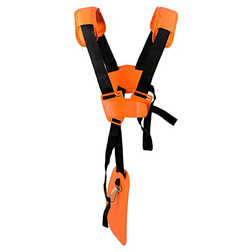 YOUSHARES - Schultergurt Gurte Doppelschultergurt Rasentrimmer Cutter Rasenmäher Trimmer Shoulder Strap Für Stihl FS Freischneider Motorsense（Schwarz） von YOUSHARES