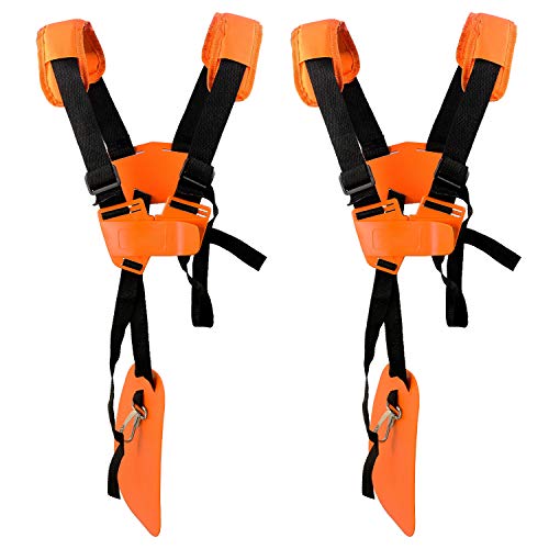 YOUSHARES Tragegurt Motorsense - 2 Stück Schultergurt Gurt Doppelschultergur Stihl Ersatzteile Rasentrimmer Cutter Trimmer Shoulder Strap für Stihl FS Freischneider, Orange YOUSHARES Tragegurt Motorsense - 2 Stück Schultergurt Gurt Doppelschultergur Stihl Ersatzteile Rasentrimmer Cutter Trimmer Shoulder Strap für Stihl FS Freischneider, Orange von YOUSHARES