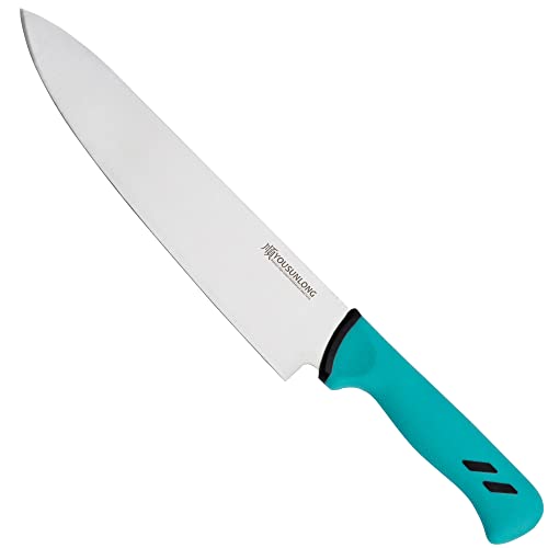 YOUSUNLONG Kochmesser - 254mm - Klinge aus hochwertigem Molybdänstahl - Metzgerei-Fleischereimesser - Kochmesser zum Schneiden - Ergonomischer und rutschfester Griff von YOUSUNLONG