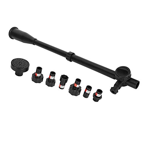 8 Stück Multifunktions-Aquarium Fischtanks Teichpumpe Wasserbrunnen Sprühdüsenrohr Kit Zubehör Gartenbrunnen Teich Kit von YOUTHINK