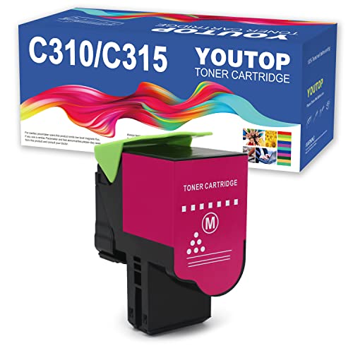 YOUTOP Wiederaufbereitete C310 C315 Tonerkartusche Magenta 006R04358 für Xerox C310 C315 Drucker. 2000 Seiten. von YOUTOP