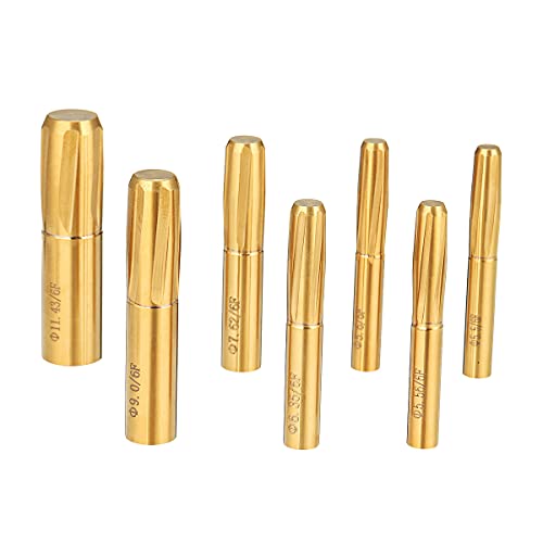 YOUTTOO Spiralreibahle mit 6 Rillen, 5,5 - 11,43 mm, Spiralreibahle (5,56 mm) von YOUTTOO