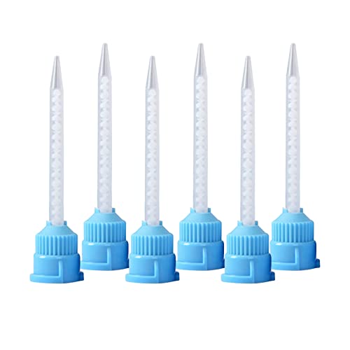 Dental Impression Mixing Tips, YOUYA DENTAL 50pcs Dental Intra Oral Tips for Dentistry Materials Mixing Tube Disposable Silicone Rubber Head Lab Products - Blau Dental Impression Mixing Tips, YOUYA DENTAL 50pcs Dental Intra Oral Tips for Dentistry Materials Mixing Tube Disposable Silicone Rubber Head Lab Products - Blau von YOUYA DENTAL