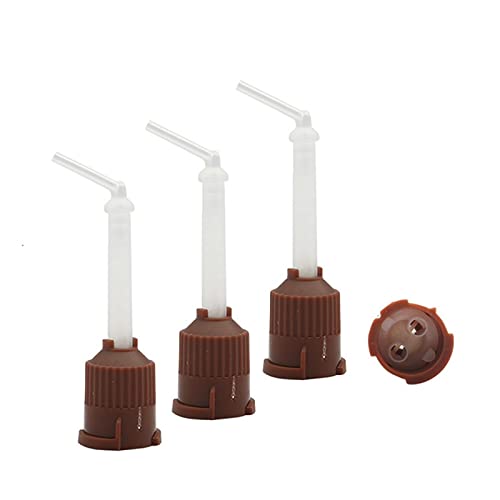 Dental Impression Mixing Tips, YOUYA DENTAL 50pcs Dental Intra Oral Tips for Dentistry Materials Mixing Tube Disposable Silicone Rubber Head Lab Products - Braun Dental Impression Mixing Tips, YOUYA DENTAL 50pcs Dental Intra Oral Tips for Dentistry Materials Mixing Tube Disposable Silicone Rubber Head Lab Products - Braun von YOUYA DENTAL