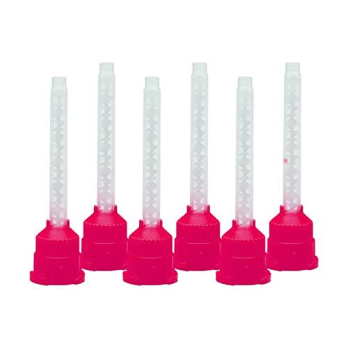 Dental Impression Mixing Tips, YOUYA DENTAL 50pcs Dental Intra Oral Tips for Dentistry Materials Mixing Tube Disposable Silicone Rubber Head Lab Products - Pink Dental Impression Mixing Tips, YOUYA DENTAL 50pcs Dental Intra Oral Tips for Dentistry Materials Mixing Tube Disposable Silicone Rubber Head Lab Products - Pink von YOUYA DENTAL