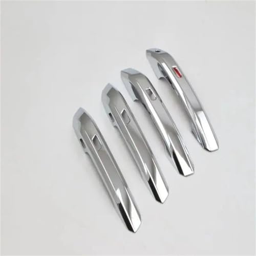 YOUZKA Griffdekorabdeckung Auto Außentürgriff Abdeckkappe Kratzfest Schutzschutz ABS Kunststoff Zierzubehör Für A4L Q5L 2017–2024(Style 2) von YOUZKA