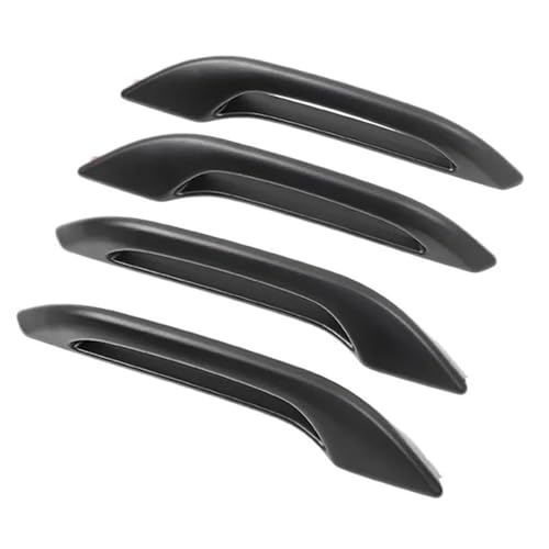 YOUZKA Griffdekorabdeckung Autotürgriffe Für Tesla Für Modell 3 Y 2017 2018 2019-2024 Griffaufkleber Patchabdeckung Modifikation ABS 4 STÜCKE(Matte black) von YOUZKA