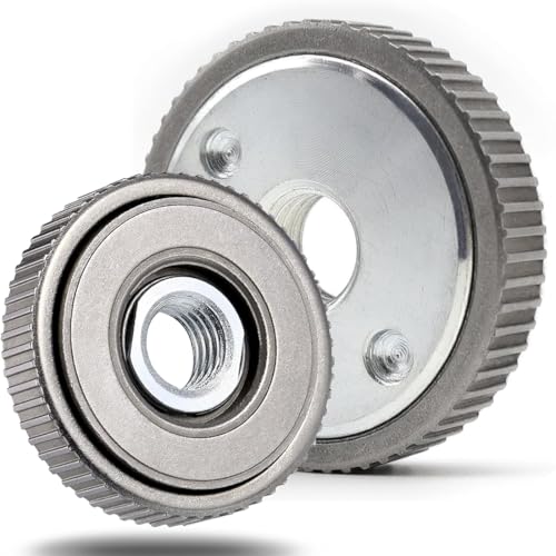 YOYEAH Schnellspannmutter für Winkelschleifer M14, Winkelschleifer Zubehör mit Genauer Faden, Winkelschleifer Schnellspannmutter für Flex/Bosch/Dewalt/Makita Winkelschleifer YOYEAH Schnellspannmutter für Winkelschleifer M14, Winkelschleifer Zubehör mit Genauer Faden, Winkelschleifer Schnellspannmutter für Flex/Bosch/Dewalt/Makita Winkelschleifer von YOYEAH