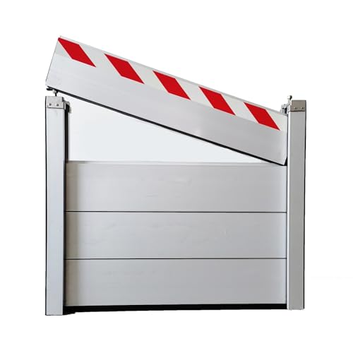 Hochwasserschutz Barriere mobiler hochwasserschutz Aluminium dammbalkensystem,hochwassersperre wasserabweiser, einfache Montage und demontage(110cm(3.6ft)) von YOYIFA