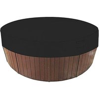 Wasserdichte und wetterfeste runde Whirlpool-Abdeckungen mit Gummiband für Außenwannen Wasserdichte und wetterfeste runde Whirlpool-Abdeckungen mit Gummiband für Außenwannen von YOYO