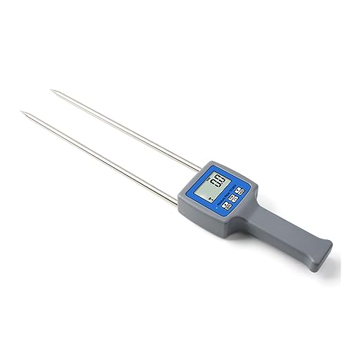 Feuchtigkeitsmessgerät, TK100W Hygrometer Holz Sägemehl Pulver Heuballen Torf Feuchtigkeitsmesser Hygrometer Luftfeuchtigkeit, Schnelle Messung von WEIJICUI