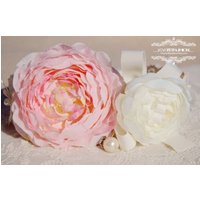 Wunderschönes Rosa Mit Weißen Blumen Halsband Für Liebliche Hunde, Haustiermode. Handgemachtes Hochzeits Hundehalsband, Süßes Hundehalsband von YOYOPETFASHION