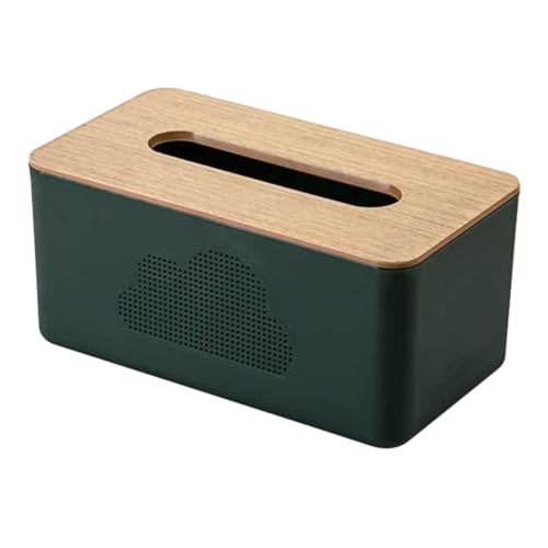 Kosmetiktuchhalter Taschentuchbox Wohnzimmer Multifunktionale Taschentuch-Aufbewahrungsbox Heim-Desktop-Taschentuchbox von YOYUMI
