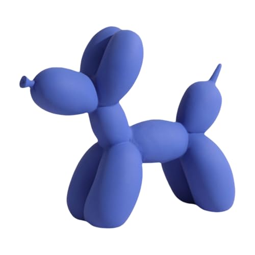 YOYUMI Skulptur Ballon Hund Ornamente Wohnzimmer Schlafzimmer Weinschrank Dekoration Kunstharz Kunsthandwerk Weiche Dekoration Kunst Dunkelblau YOYUMI Skulptur Ballon Hund Ornamente Wohnzimmer Schlafzimmer Weinschrank Dekoration Kunstharz Kunsthandwerk Weiche Dekoration Kunst Dunkelblau von YOYUMI