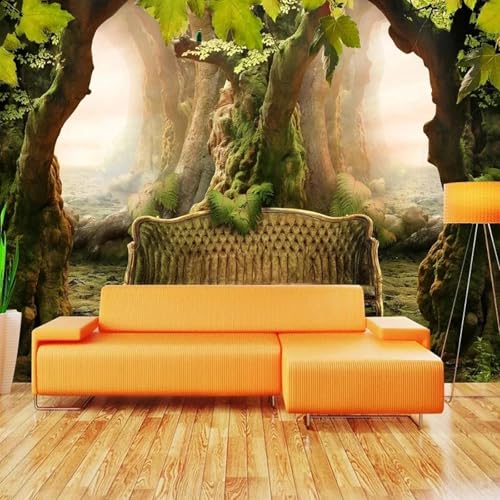 YOZYOOOZ Kreative Waldbaum-Pflanzenhöhle 3D-Wandtapete, selbstklebendes wasserdichtes PVC-Poster, geeignet für die Dekoration von Schlafzimmer und Wohnzimmer YOZYOOOZ Kreative Waldbaum-Pflanzenhöhle 3D-Wandtapete, selbstklebendes wasserdichtes PVC-Poster, geeignet für die Dekoration von Schlafzimmer und Wohnzimmer von YOZYOOOZ