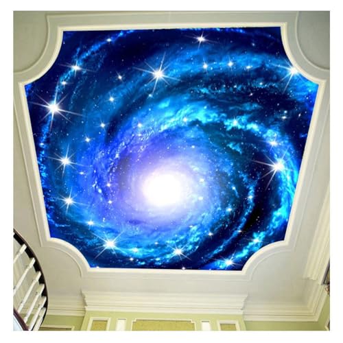 YOZYOOOZ Sternenblaue Wirbel-Deckengalaxie 3D-Wandtapete, selbstklebendes wasserdichtes PVC-Poster, geeignet für die Dekoration von Schlafzimmer und Wohnzimmer YOZYOOOZ Sternenblaue Wirbel-Deckengalaxie 3D-Wandtapete, selbstklebendes wasserdichtes PVC-Poster, geeignet für die Dekoration von Schlafzimmer und Wohnzimmer von YOZYOOOZ
