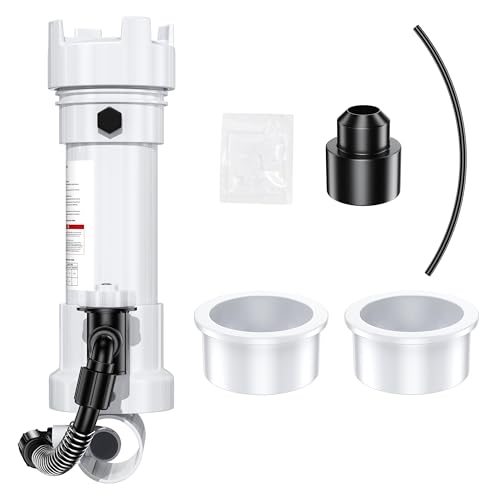 2025 Verbesserter 320 Pool Automatischer Inline-Chlor-/Brom-Futterspender kompatibel mit Rainbow 320 Chlorinator, Ersatz R171096 Pool-Chlorinator für verschiedene Online- und Offline-Pools und von YOZYU