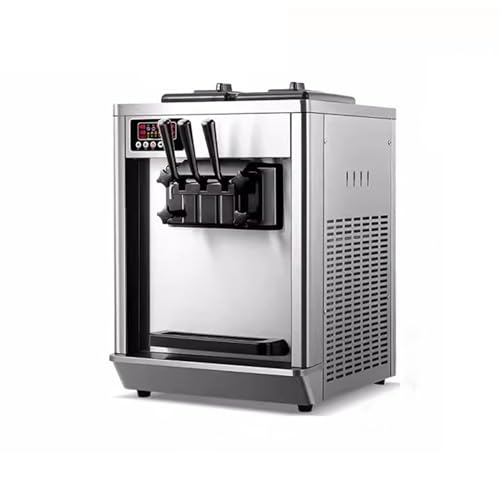 Eismaschine, 22–30 L/H, Softeismaschinen, Kommerzielle Tricolor-Desktop-Süßkegel-Gefrierausrüstung, Verkaufsautomat, Eiscreme-Joghurt-Maschine von YOtat