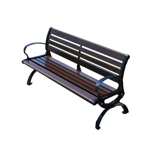 YPAPBHT Bronze Outdoor Bank Aluminium Legierung Rost-Proof Garten Stuhl Park Gemeinschaft Garten Rückenlehne Sitz von YPAPBHT