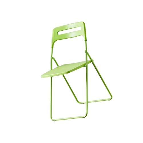 YPAPBHT Büro-Meeting-Trainings-Klappstuhl mit Rückenlehne Schreibtafelstuhl Klassenzimmer Multifunktionaler Meeting-Hocker(Green) von YPAPBHT