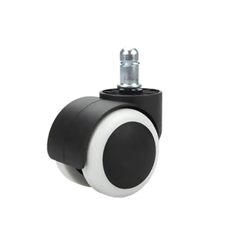 YPAPBHT Drehstuhl Universalrad Büro Home Computer Stuhl Casting Rad Verdickt Silent Roller Zubehör(One,Circlip Type) von YPAPBHT
