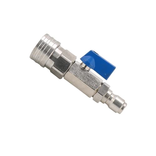 Hochdruck Waschkugelventile 3/8 Oder 1/4inch Schnellverbindungsanpassungsstürze Schlauchsteuerungsschalter Für Stromausfälle Druckanpassungen Hochdruck Waschkugelventile 3/8 Oder 1/4inch Schnellverbindungsanpassungsstürze Schlauchsteuerungsschalter Für Stromausfälle Druckanpassungen von YPBEW