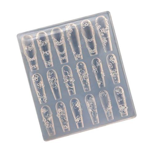 Mehrzwecknägel Kunst Silikonform Für Designs Schmetterlingsblummondmuster Die Für Acrylhandwerk Tragbar Sind Liefert Silikondekoration Mehrzwecknägel Kunst Silikonform Für Designs Schmetterlingsblummondmuster Die Für Acrylhandwerk Tragbar Sind Liefert Silikondekoration von YPBEW