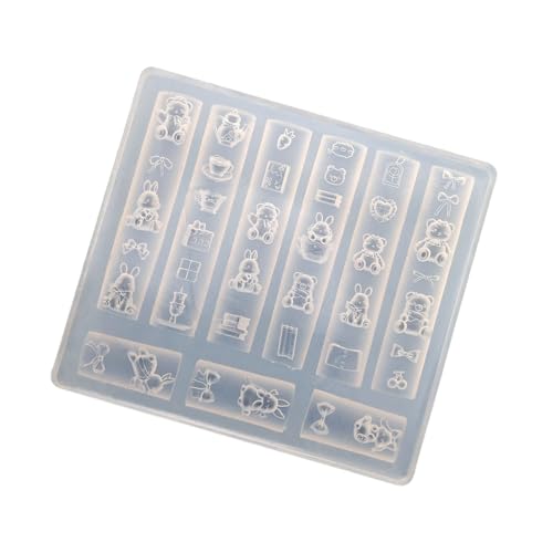 Mehrzwecknägel Kunst Silikonform Für Designs Schmetterlingsblummondmuster Die Für Acrylhandwerk Tragbar Sind Liefert Silikondekoration von YPBEW