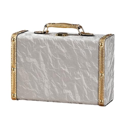 Modische Aufbewahrungsbox aus Leder im antiken Stil, Wohnaccessoire für Schmuck und kleine Gegenstände, mit dekorativer Attraktivität, Heimdekorationsbox Modische Aufbewahrungsbox aus Leder im antiken Stil, Wohnaccessoire für Schmuck und kleine Gegenstände, mit dekorativer Attraktivität, Heimdekorationsbox von YPBEW