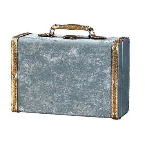 Modische Aufbewahrungsbox aus Leder im antiken Stil, Wohnaccessoire für Schmuck und kleine Gegenstände, mit dekorativer Attraktivität, Heimdekorationsbox Modische Aufbewahrungsbox aus Leder im antiken Stil, Wohnaccessoire für Schmuck und kleine Gegenstände, mit dekorativer Attraktivität, Heimdekorationsbox von YPBEW