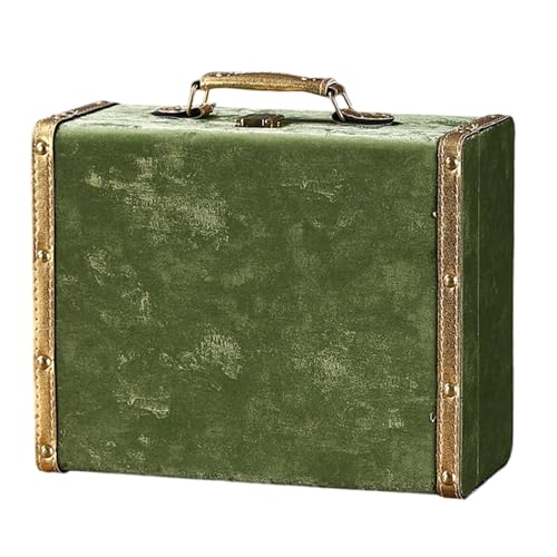Modische Aufbewahrungsbox aus Leder im antiken Stil, Wohnaccessoire für Schmuck und kleine Gegenstände, mit dekorativer Attraktivität, Heimdekorationsbox Modische Aufbewahrungsbox aus Leder im antiken Stil, Wohnaccessoire für Schmuck und kleine Gegenstände, mit dekorativer Attraktivität, Heimdekorationsbox von YPBEW