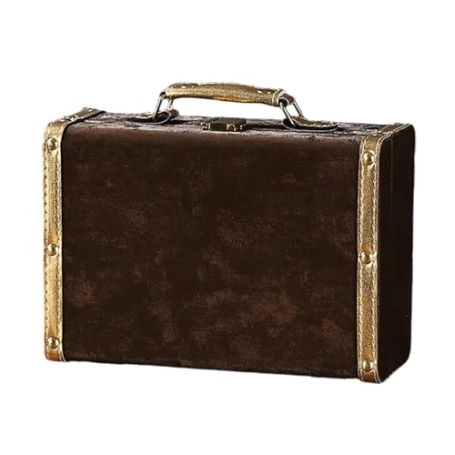 Modische Aufbewahrungsbox aus Leder im antiken Stil, Wohnaccessoire für Schmuck und kleine Gegenstände, mit dekorativer Attraktivität, Heimdekorationsbox Modische Aufbewahrungsbox aus Leder im antiken Stil, Wohnaccessoire für Schmuck und kleine Gegenstände, mit dekorativer Attraktivität, Heimdekorationsbox von YPBEW