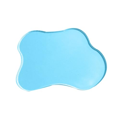 Transparentes Acryl-Servierbrett mit kratzfestem Boden, dekorative Teller, Getränkeuntersetzer für Haushalt, Küche, Esszimmer, Acryl, mit modernem Design Transparentes Acryl-Servierbrett mit kratzfestem Boden, dekorative Teller, Getränkeuntersetzer für Haushalt, Küche, Esszimmer, Acryl, mit modernem Design von YPBEW