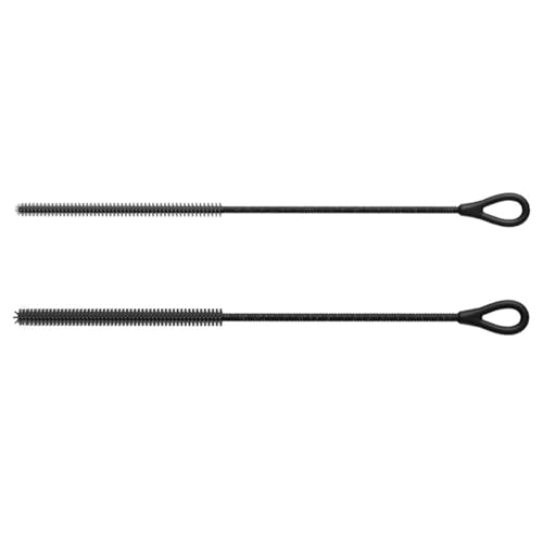 YPBEW Silikon-Babyflaschen-Schrubber-Set mit rutschfestem langem Griff und biegbaren Stahlkernen, wiederverwendbare Reinigungsbürste für Strohhalme, wiederverwendbar, Silikon-Flaschenschrubber, Set von YPBEW
