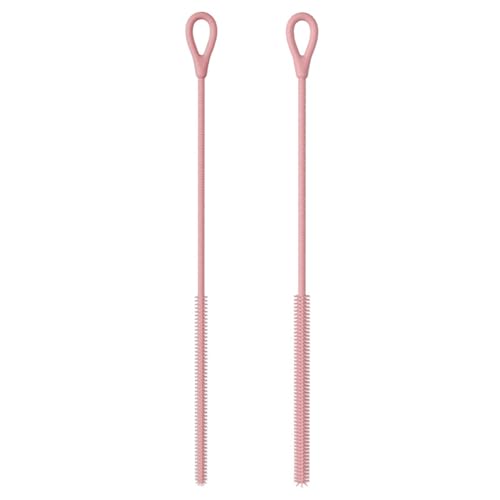 YPBEW Silikon-Babyflaschen-Schrubber-Set mit rutschfestem langem Griff und biegbaren Stahlkernen, wiederverwendbare Reinigungsbürste für Strohhalme, wiederverwendbar, Silikon-Flaschenschrubber, Set YPBEW Silikon-Babyflaschen-Schrubber-Set mit rutschfestem langem Griff und biegbaren Stahlkernen, wiederverwendbare Reinigungsbürste für Strohhalme, wiederverwendbar, Silikon-Flaschenschrubber, Set von YPBEW