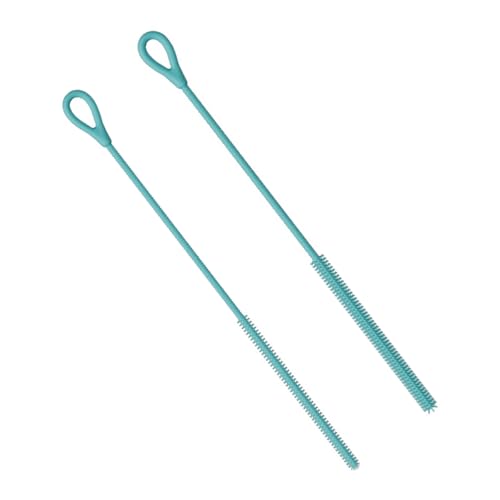 YPBEW Silikon-Babyflaschen-Schrubber-Set mit rutschfestem langem Griff und biegbaren Stahlkernen, wiederverwendbare Reinigungsbürste für Strohhalme, wiederverwendbar, Silikon-Flaschenschrubber, Set YPBEW Silikon-Babyflaschen-Schrubber-Set mit rutschfestem langem Griff und biegbaren Stahlkernen, wiederverwendbare Reinigungsbürste für Strohhalme, wiederverwendbar, Silikon-Flaschenschrubber, Set von YPBEW