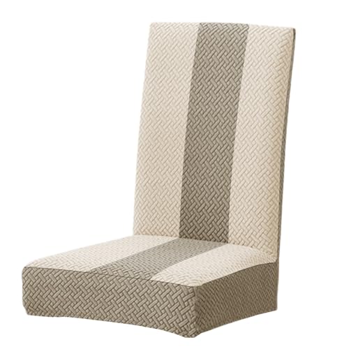 YPBEW Stuhlhussen mit modernem geometrischem Muster, hohe Elastizität, Schonbezug für Stühle, maschinenwaschbar, Polyester-Hülle YPBEW Stuhlhussen mit modernem geometrischem Muster, hohe Elastizität, Schonbezug für Stühle, maschinenwaschbar, Polyester-Hülle von YPBEW