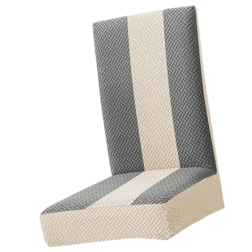 YPBEW Stuhlhussen mit modernem geometrischem Muster, hohe Elastizität, Schonbezug für Stühle, maschinenwaschbar, Polyester-Hülle YPBEW Stuhlhussen mit modernem geometrischem Muster, hohe Elastizität, Schonbezug für Stühle, maschinenwaschbar, Polyester-Hülle von YPBEW