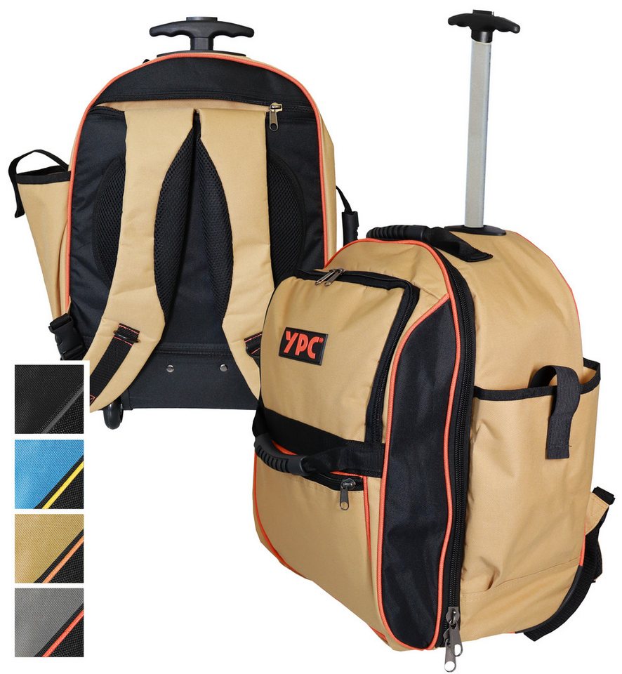 YPC Werkzeugtrolley Juggernaut" Trolley-Rucksack, 54x36x25cm, 40 Liter, praktisch, modern, allrounder, komfortabel, stabil" von YPC